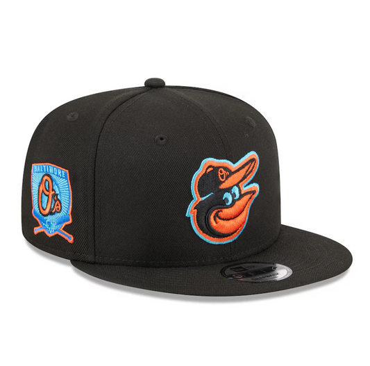 Baltimore Orioles New Era MLB Father's Day 9FIFTY Snapback Hat - Black