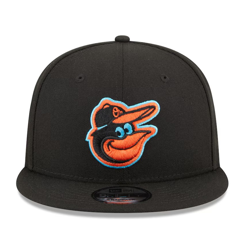 Baltimore Orioles New Era MLB Father's Day 9FIFTY Snapback Hat - Black