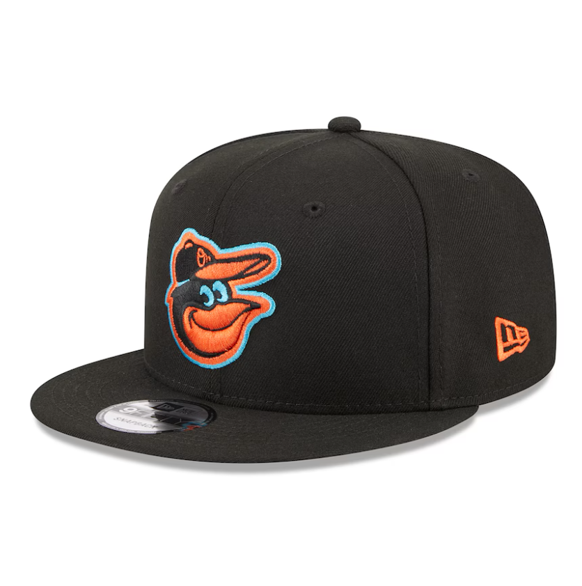 Baltimore Orioles New Era MLB Father's Day 9FIFTY Snapback Hat - Black