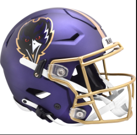 Baltimore Ravens Riddell SpeedFlex Authentic Helmet Purple