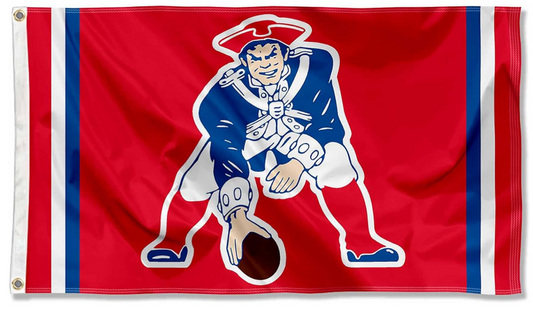 New England Patriots Fremont Die Throwback 3x5 House Flag