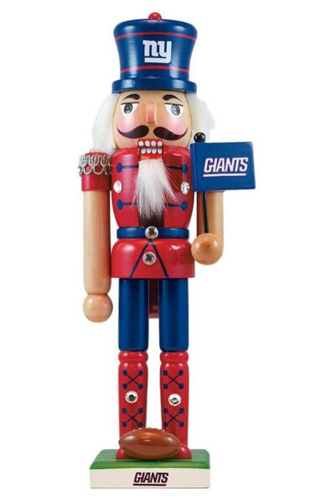 New York Giants Master Piece 12" Wooden Nutcracker