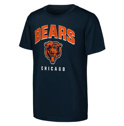 Chicago Bears Outerstuff Youth Team Spirit T-Shirt- Navy