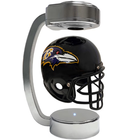 Baltimore Ravens Chrome Base Mini Hover Helmet