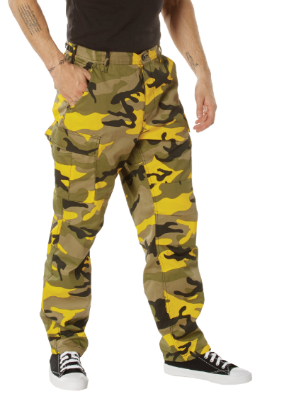 Pittsburgh Steelers Rothco Tactical Bdu Camo Yellow Pants