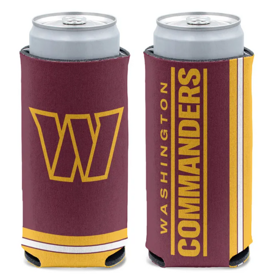Washington Commanders Wincraft Team Slim 12oz Can Cooler