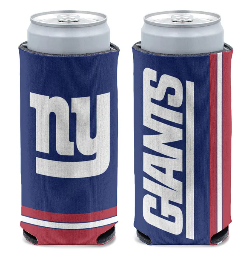 New York GIants Wincraft Team Slim 12oz Can Cooler