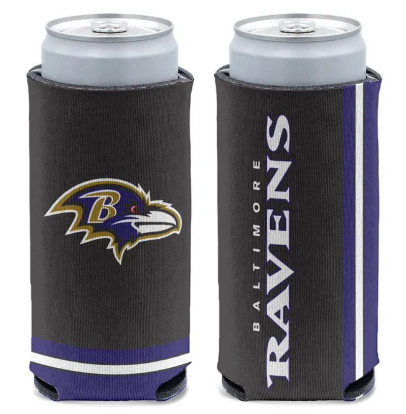 Baltimore Ravens Wincraft Team Slim 12oz Can Cooler