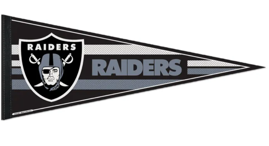 Las Vegas Raiders Wincraft Classic Carded Pennant