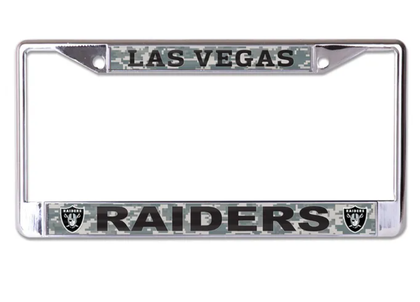 Las Vegas Wincraft Camo License Plate Frame