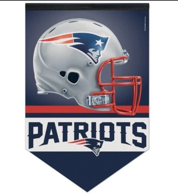 New England Patriots Wincraft 17x26 Premium Felt Banner