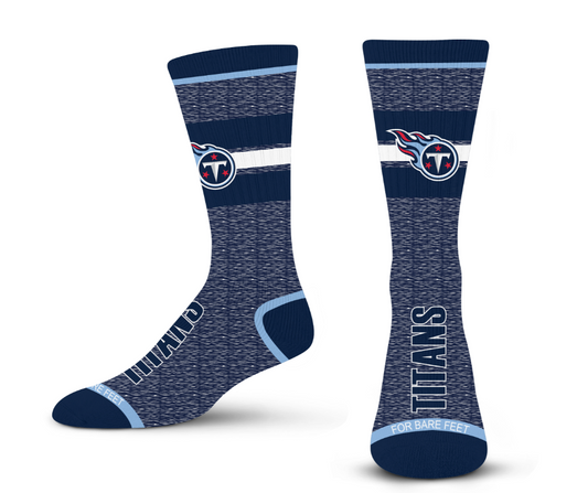 Tennessee Titians For Bare Feet Men's Spotlight Marbled Socks