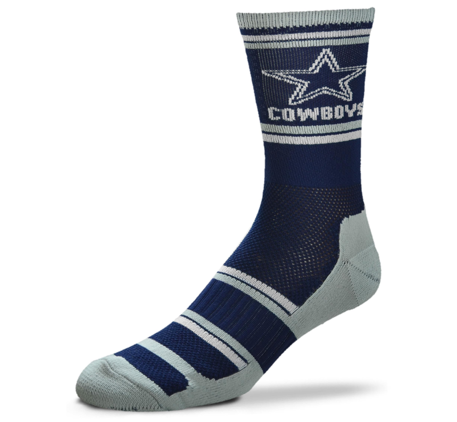Dallas Cowboys For Bare Feet Performer Socks