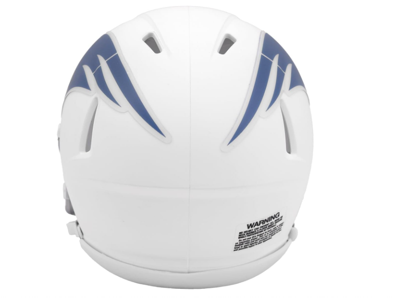 New England Patriots Riddell Mini Speed Football Helmet 2025 Rivalries