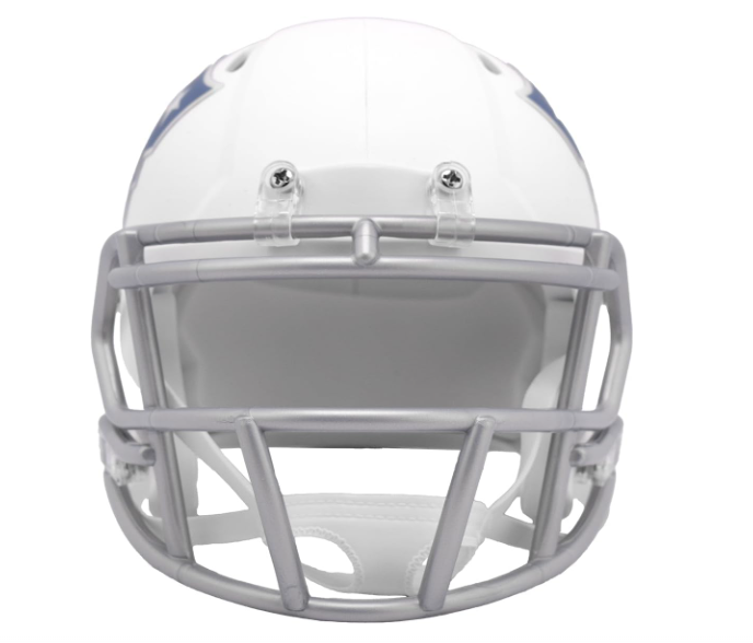 New England Patriots Riddell Mini Speed Football Helmet 2025 Rivalries