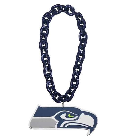 Seattle Seahawks Aminco Foam Fan Chain - Navy