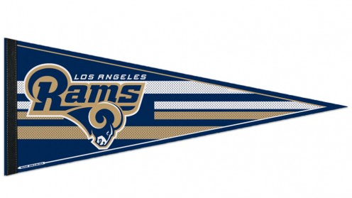 Los Angeles Rams Wincraft Mesh Classic Pennant 12" x 30"