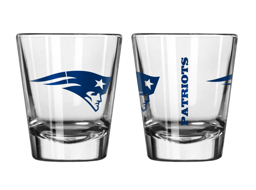 New England Patriots Boelter 6oz Game Day Shot Glass