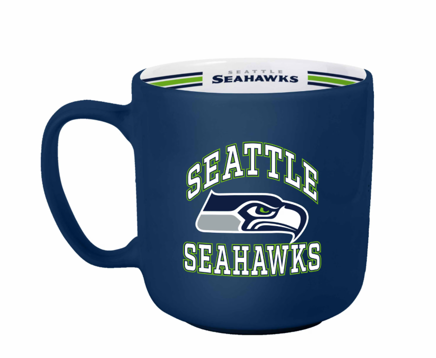 Seattle Seahawks Logo Bands 15oz. Stripe Mug