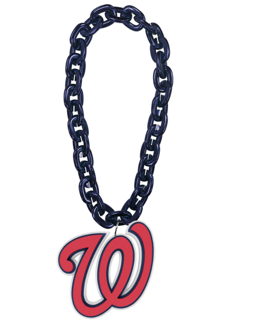 Washington Nationals FanFave Home Run Fan Chain Blue