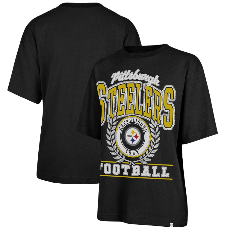 Pittsburgh Steelers '47 Women's Ring True Foundation T-shirt