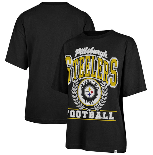 Pittsburgh Steelers '47 Women's Ring True Foundation T-shirt