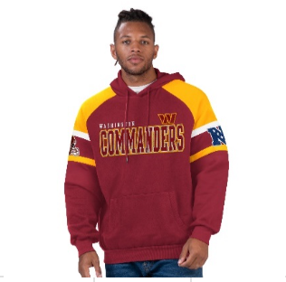 Washington Commanders G-III Tackle Pull Over Hoodie