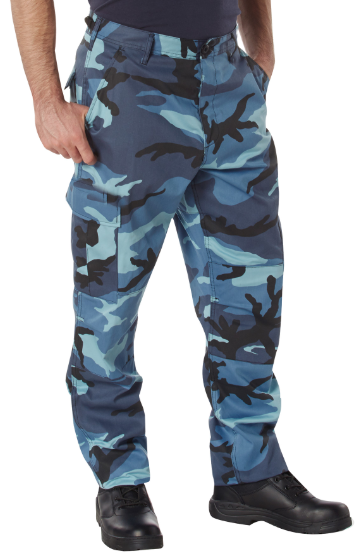 Dallas Cowboys Rothco Tactical Bdu Camo Sky Blue Pants