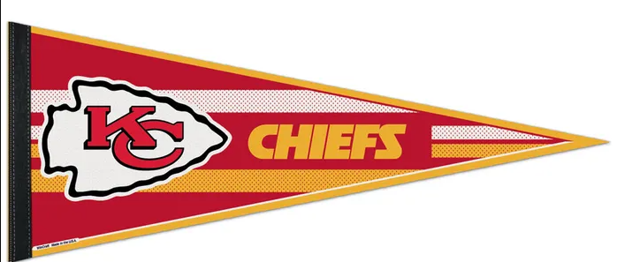 Kansas City Chiefs Wincraft Mesh Classic Pennant 12" x 30"