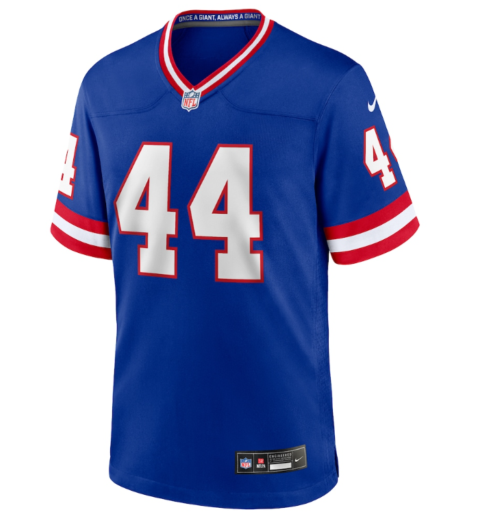 New York Giants Nike Youth #44 Cam Skattebo Game Jersey- Alternate Blue