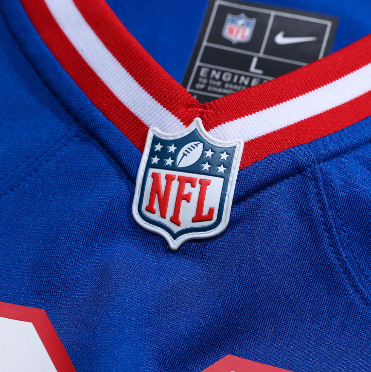 New York Giants Nike Youth #44 Cam Skattebo Game Jersey- Alternate Blue
