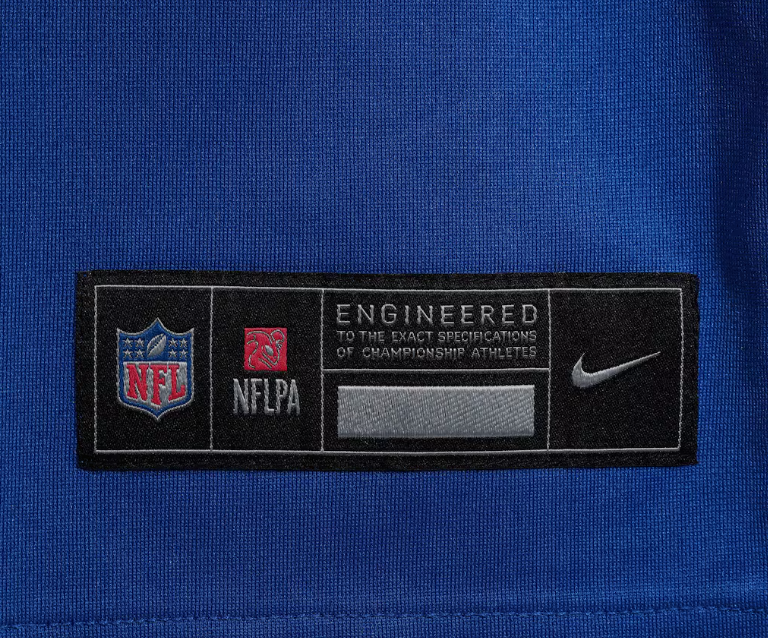 New York Giants Nike Youth #44 Cam Skattebo Game Jersey- Alternate Blue