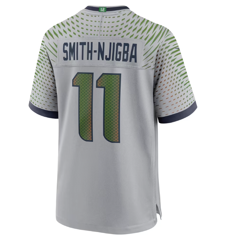 Seattle Seahawks Nike # 11 Jaxon Smith-Njigba Youth Rivalries Collection Game Jersey