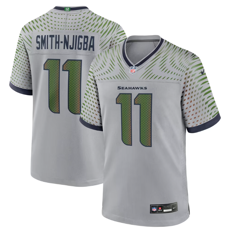 Seattle Seahawks Nike # 11 Jaxon Smith-Njigba Youth Rivalries Collection Game Jersey