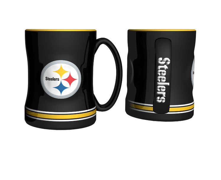 Pittsburgh Steelers LOGO Brands Relief Sculpted Mug