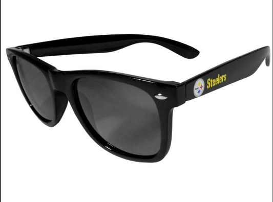 Pittsburgh Steelers Wayfaer Sunglasses- Black
