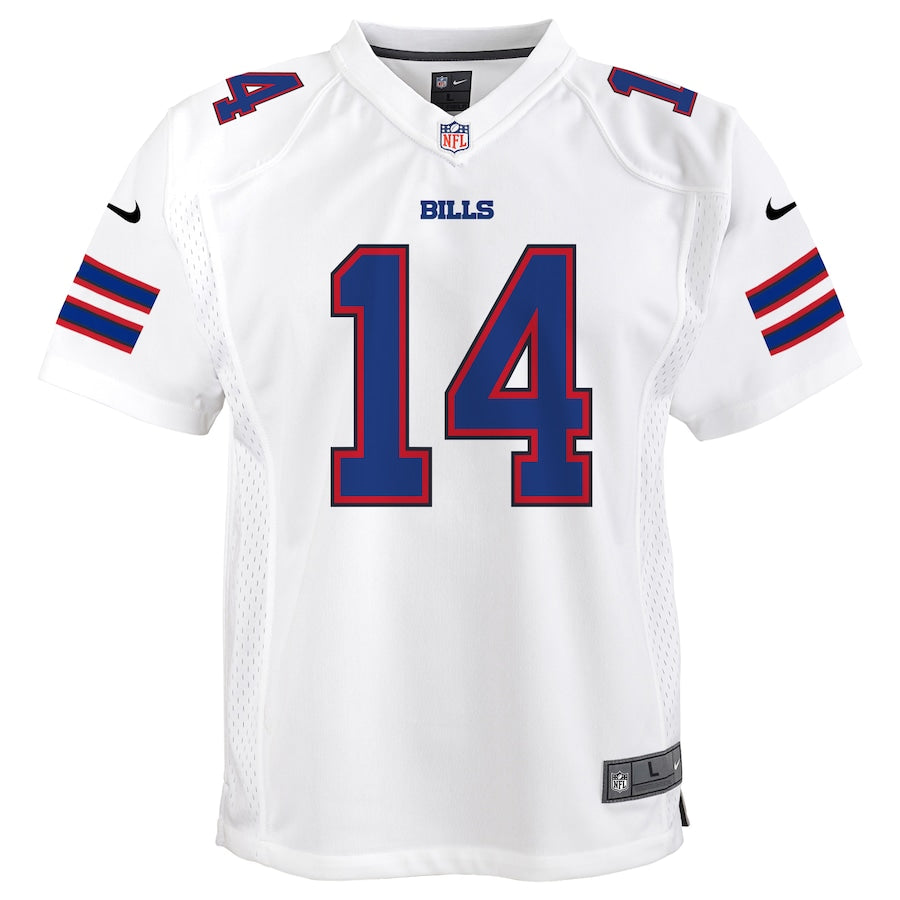 Buffalo Bills #14 Stefon Diggs Youth Mid Tier Jersey - White