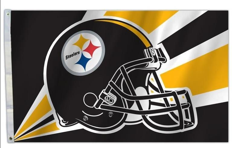 Pittsburgh Steelers Fremont Die Stripe 3x5 House Flag