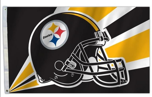 Pittsburgh Steelers Fremont Die Stripe 3x5 House Flag