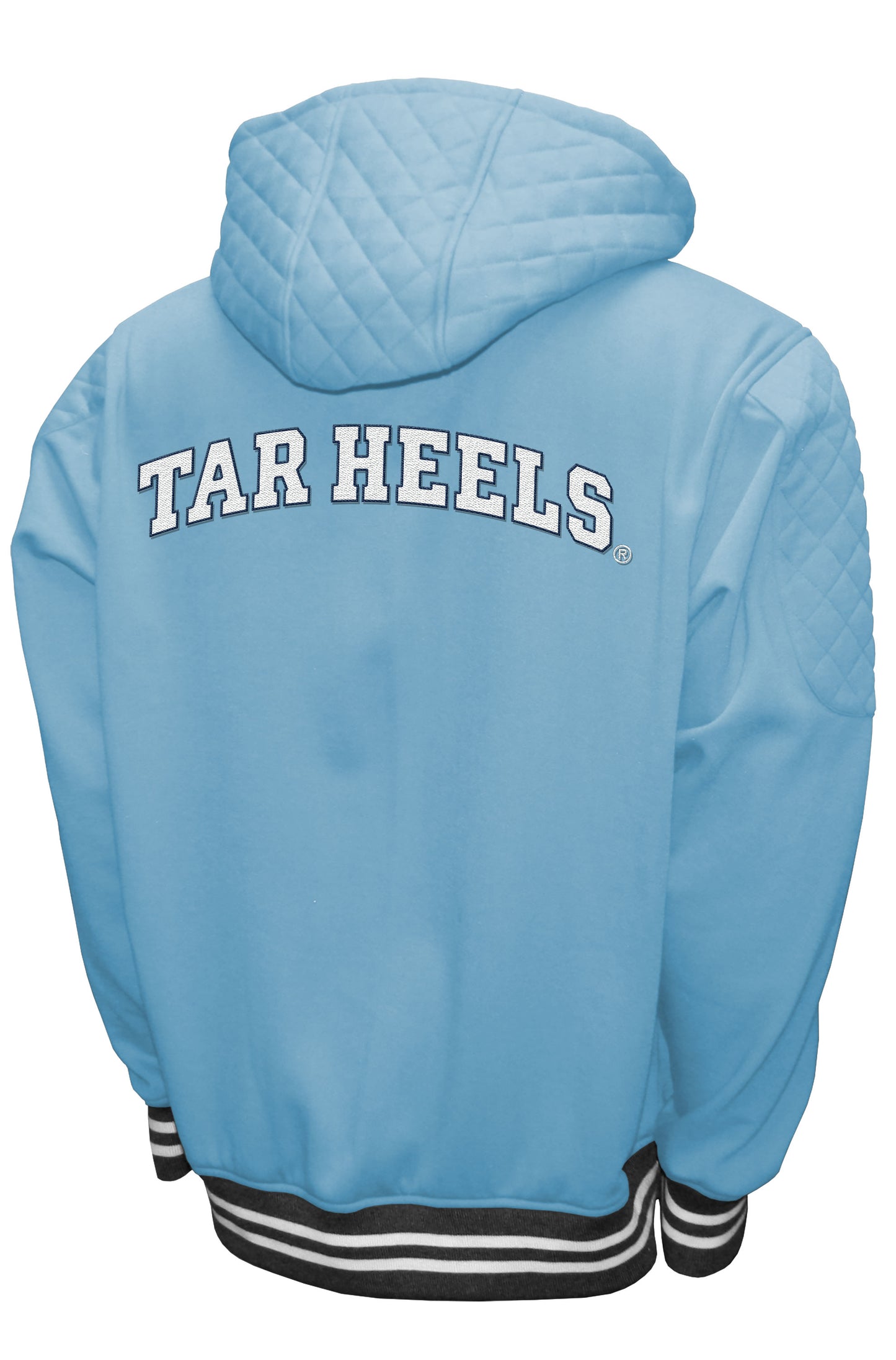 University Of North Carolina Tar Heels Franchise Club Grind Hooded Jacket - Blue