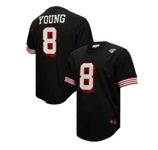 San Francisco 49ers Mitchell & Ness 1994 Steve Young Mesh Jersey