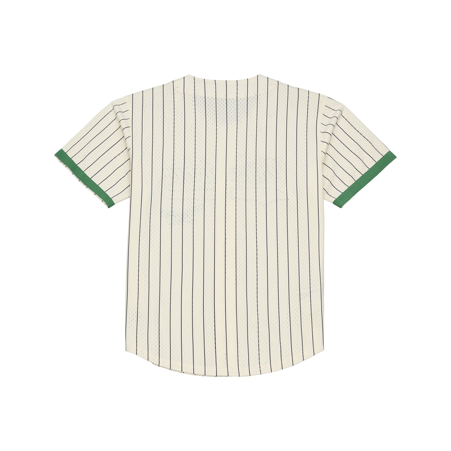 Philadelphia Eagles Mitchell & Ness Mesh Full-Button Fashion Jersey- Cream