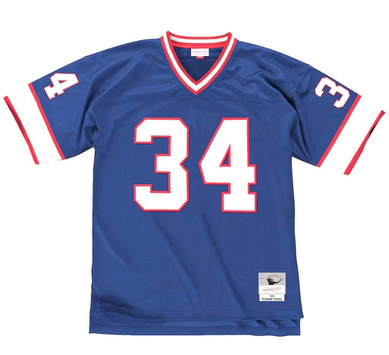 Buffalo Bills Mitchell & Ness #34 Thurman Thomas Legacy Men's Jersey