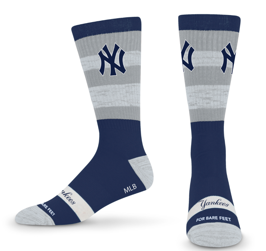 New York Yankees For Bare Feet Disruptor Socks