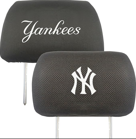 New York Yankees Fan Mat  Set of 2 Head Rest Cover