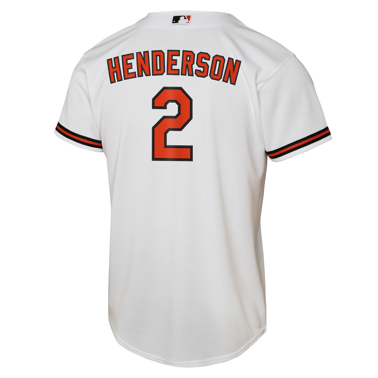 Baltimore Orioles Nike # 2 YOUTH Gunner Henderson Home Jersey
