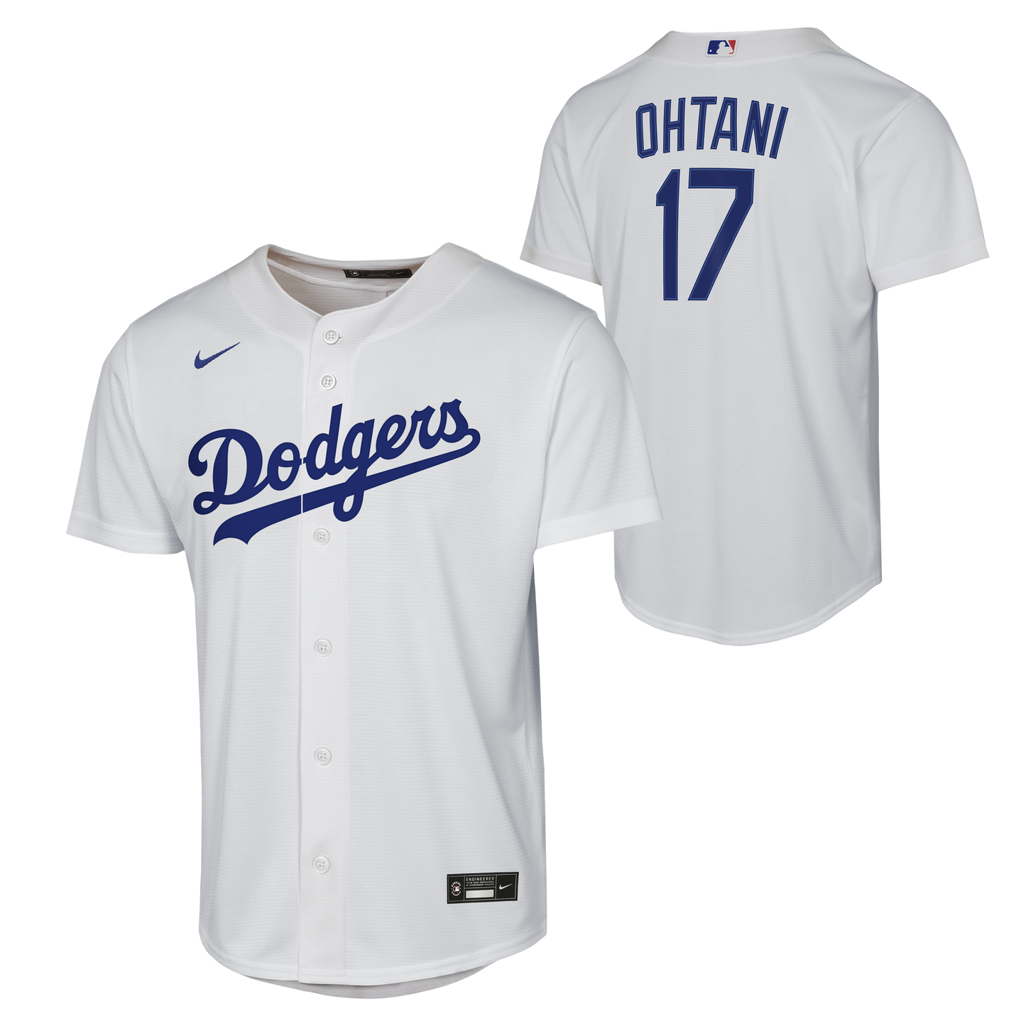 Los Angeles Dodgers Nike # 17 YOUTH Shohie Ohtani Home White Jersey