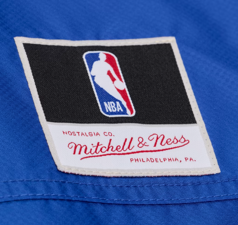 New York Knicks Mitchell & Ness Triple Check Full Zip Windbreaker