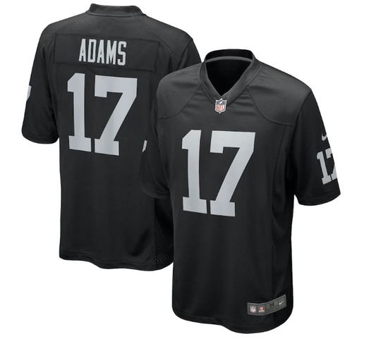 Las Vegas Raiders #17 Davante Adams Youth Jersey - Black