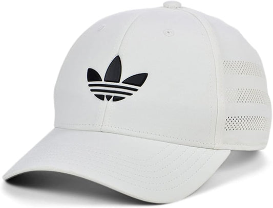 adidas Originals White / Black Beacon 4.0 Adjustable Hat